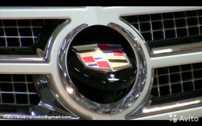 передняя парковочная видео система, эскалэйд, cadillac escalade