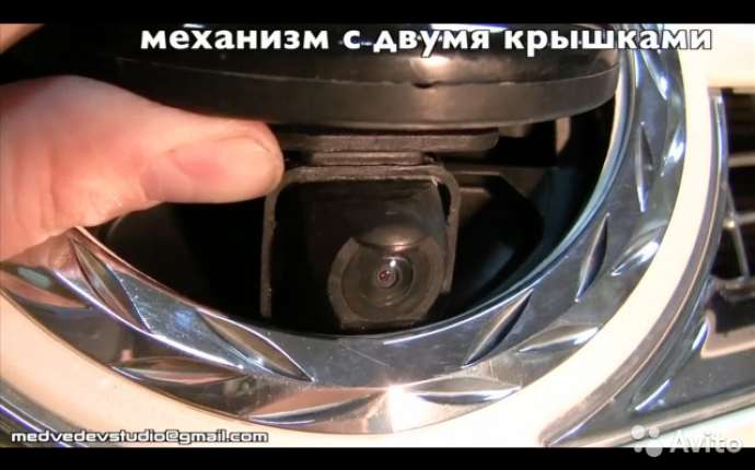 передняя парковочная видео система, эскалэйд, cadillac escalade