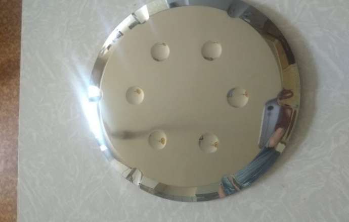 Хромированные накладки на лючок бензобака Cadillac Escalade и Сhevrolet Tahoe c 2015-2020 гг.